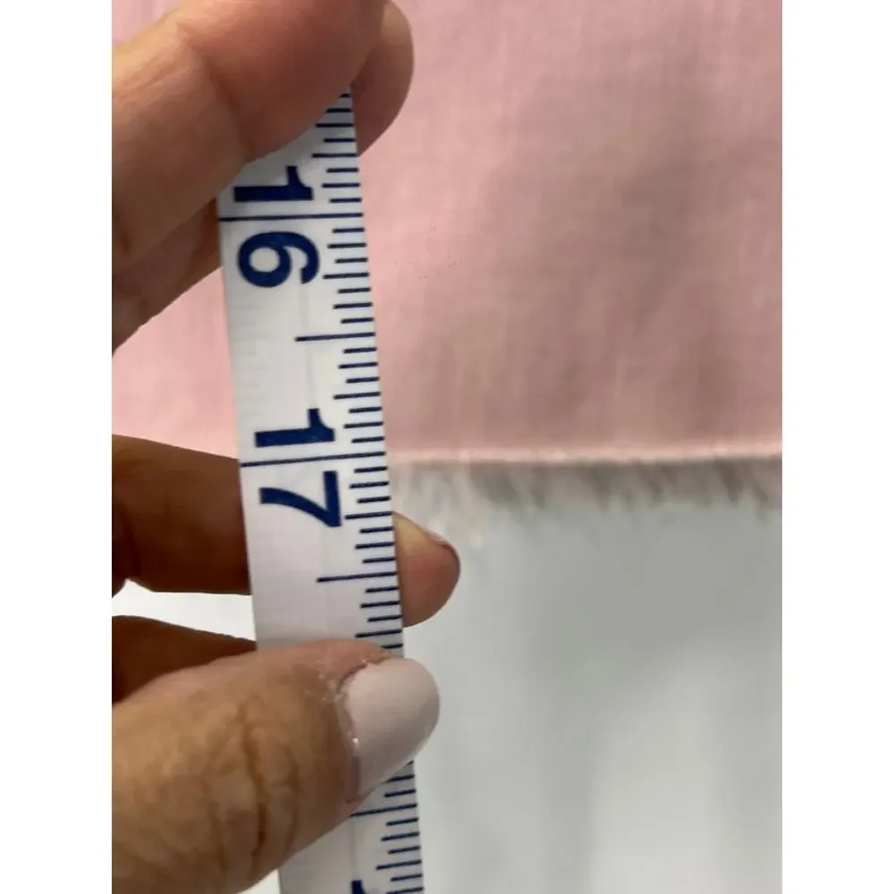 Old Navy Pink Button Fly Denim Skirt Cutoff Size 8 - Picture 3 of 7